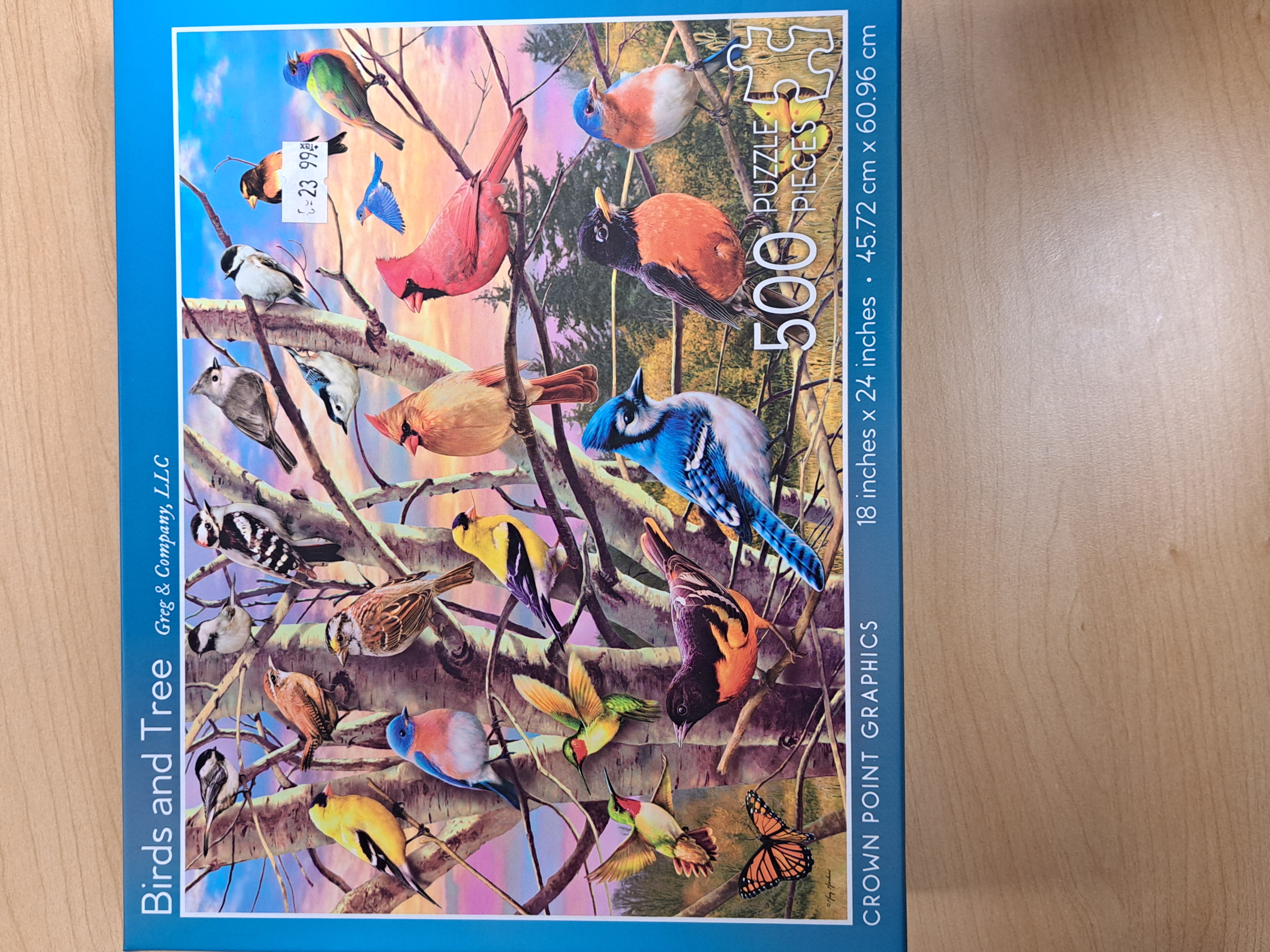 birds and tree casse-tête 500 morceaux